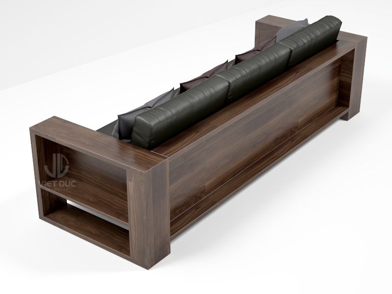 Sofa gỗ óc chó